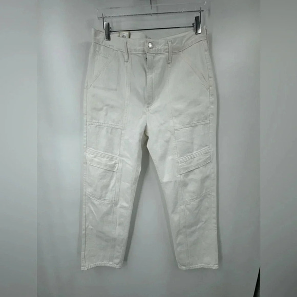 Agolde Copper Cargo Milkshake Jeans Size 30 B2123 - Picture 4 of 8